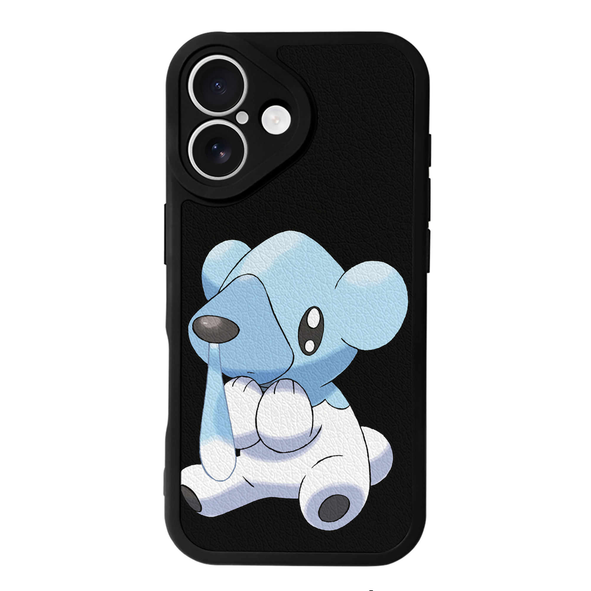 （画像用） ポケットモンスター Pokémon 【iPhone 16シリーズ対応】シリコンスマホケース（レザー調） 材質：シリコン